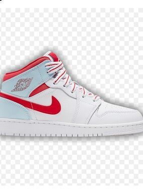 Air Jordan 1 mid GS ‘topaz mist’, youth.